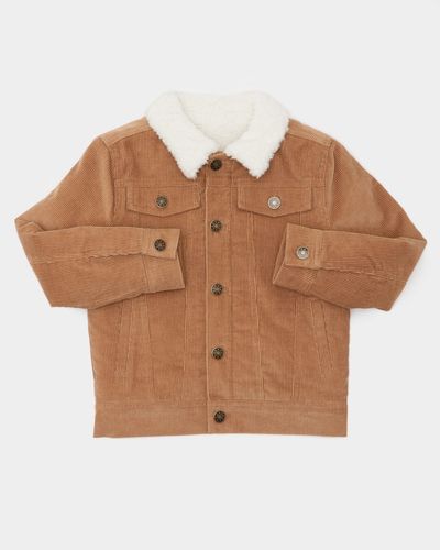 Boys Borg Lined Cord Jacket (2-8 years)
